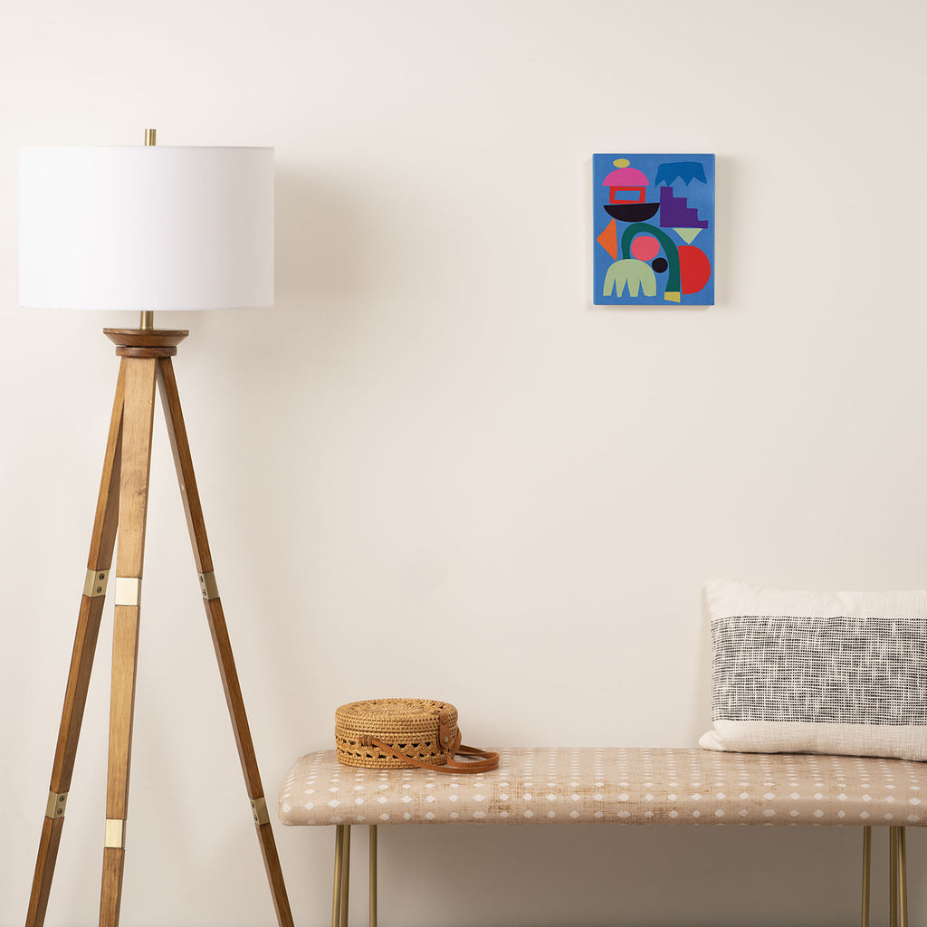 Abstract Shapes Modern Art 3 Canvas Print Gallery Image 2