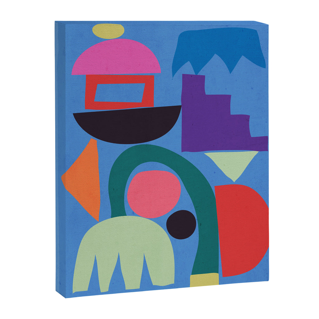 Abstract Shapes Modern Art 3 Canvas Print Gallery Image 6
