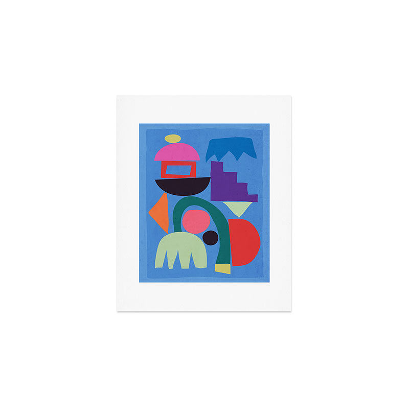 Abstract Shapes Modern Art 3 Art Print Gallery Image 1