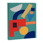 Abstract Shapes Modern Art 6 Canvas Print Gallery Image 6