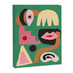 Abstract Shapes Modern Art 7 Canvas Print Gallery Image 6