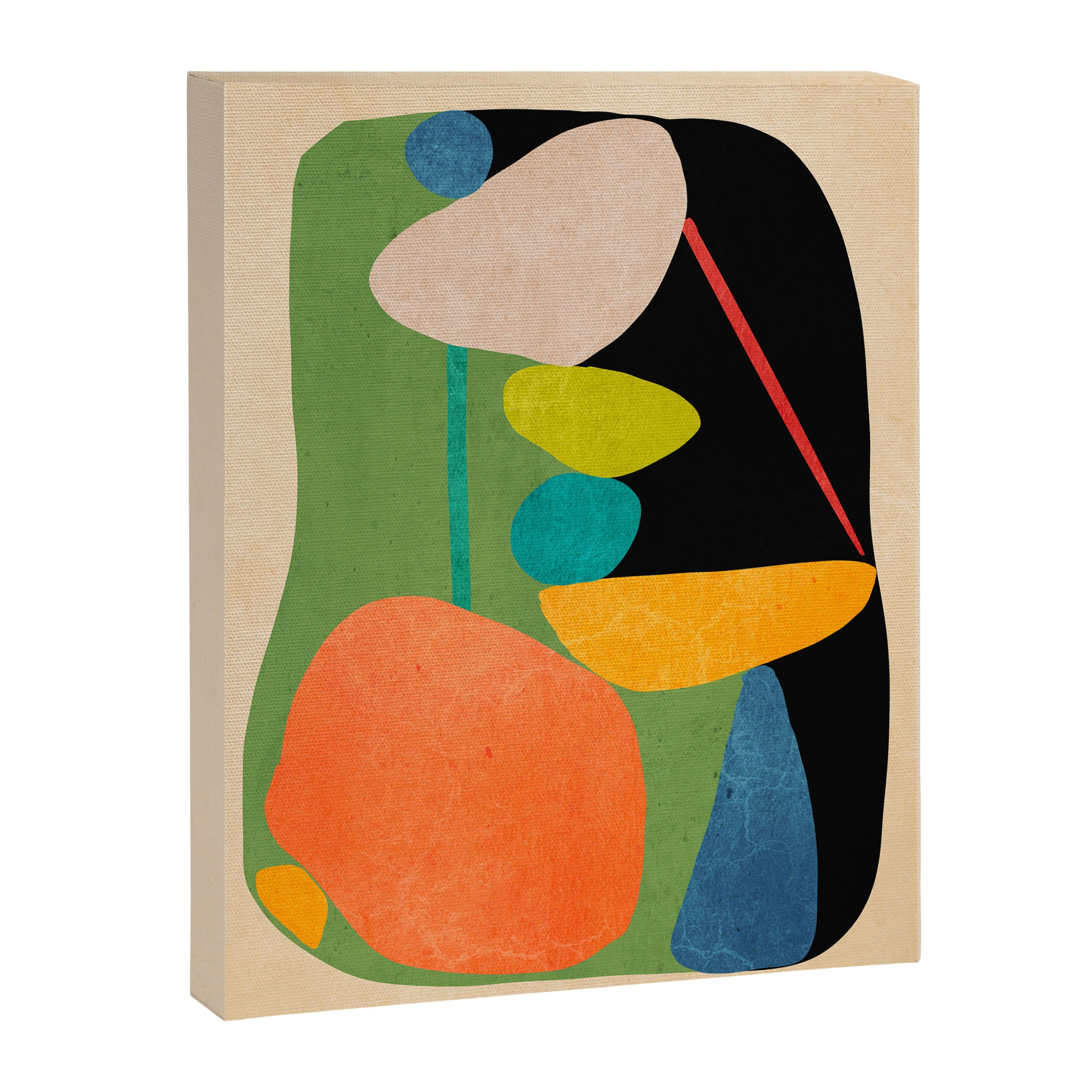 Abstract Stones 8 Canvas Print Gallery Image 6