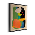 Abstract Stones 8 Framed Canvas Print Gallery Image 2