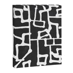 abstract-black and white Canvas Print Gallery Image 6