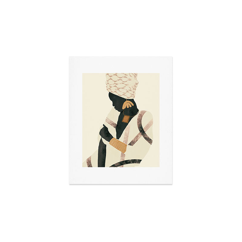 African Woman 2 Art Print Gallery Image 1