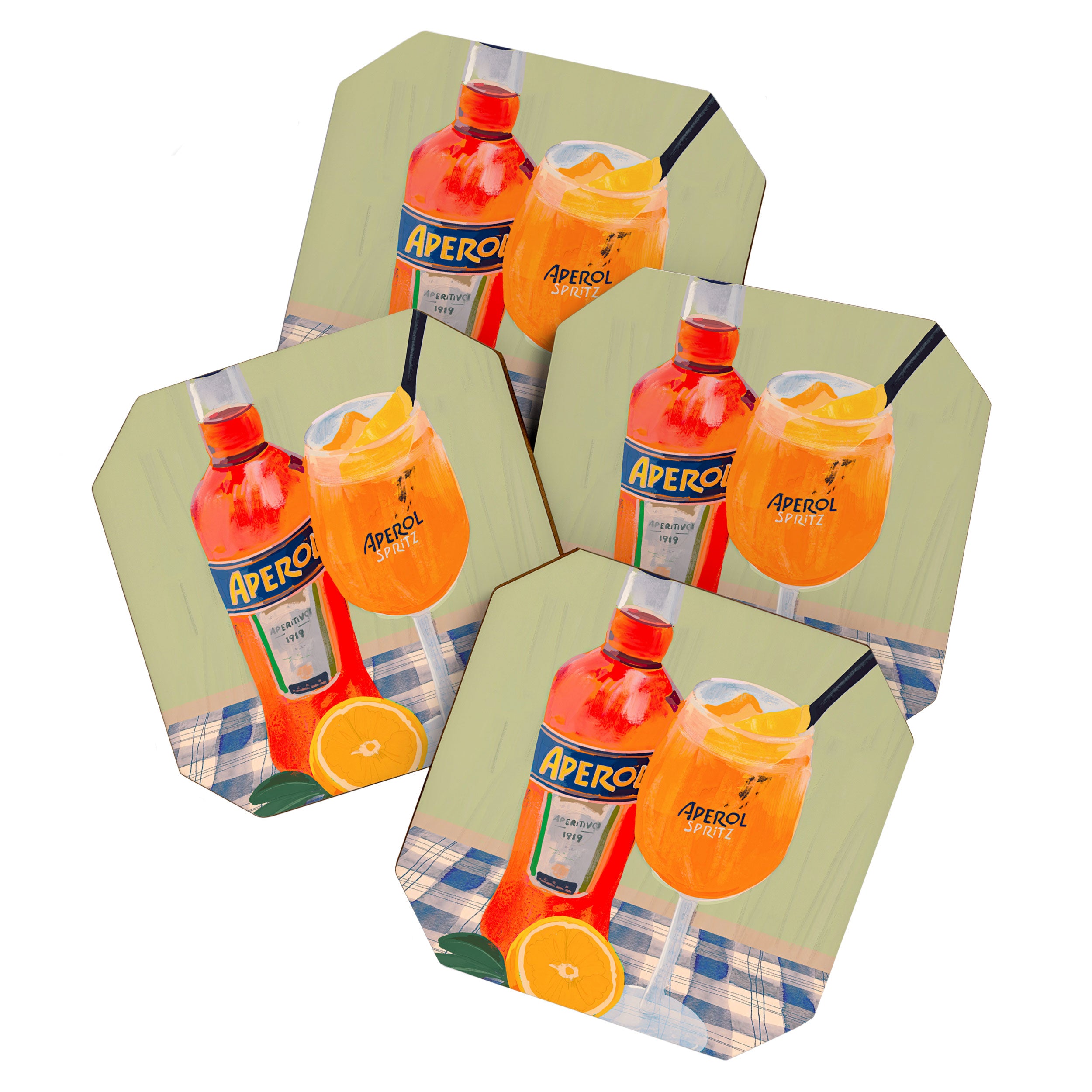 Aperol Spritz Coaster Gallery Image 1