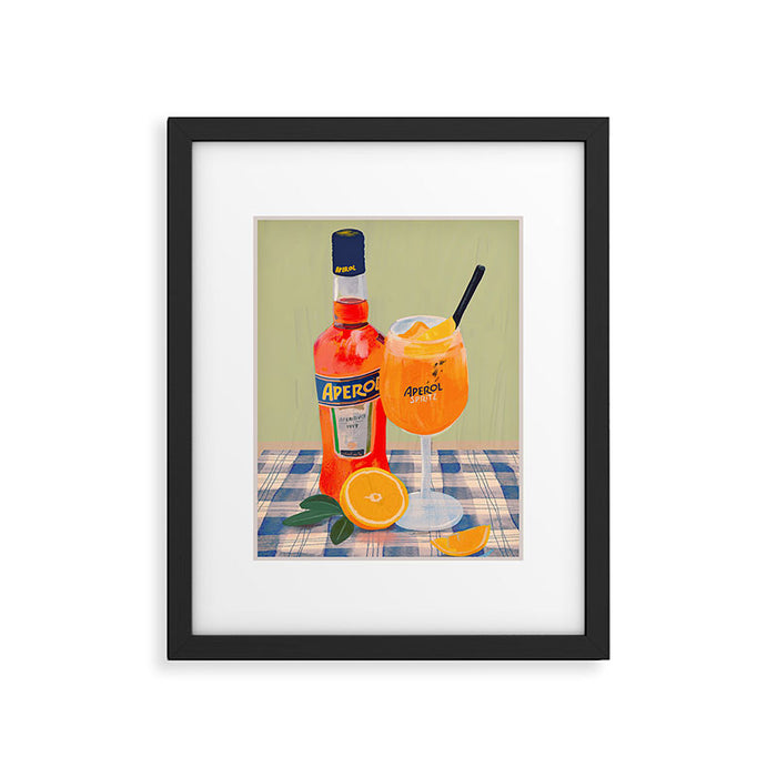 Aperol Spritz Framed Art Print Gallery Image 1