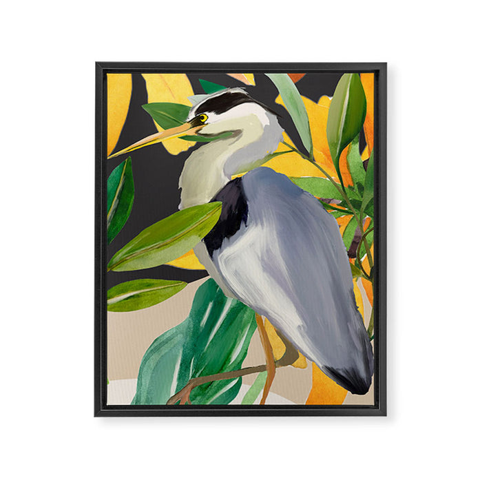 Bird 6 Framed Canvas Print Gallery Image 1