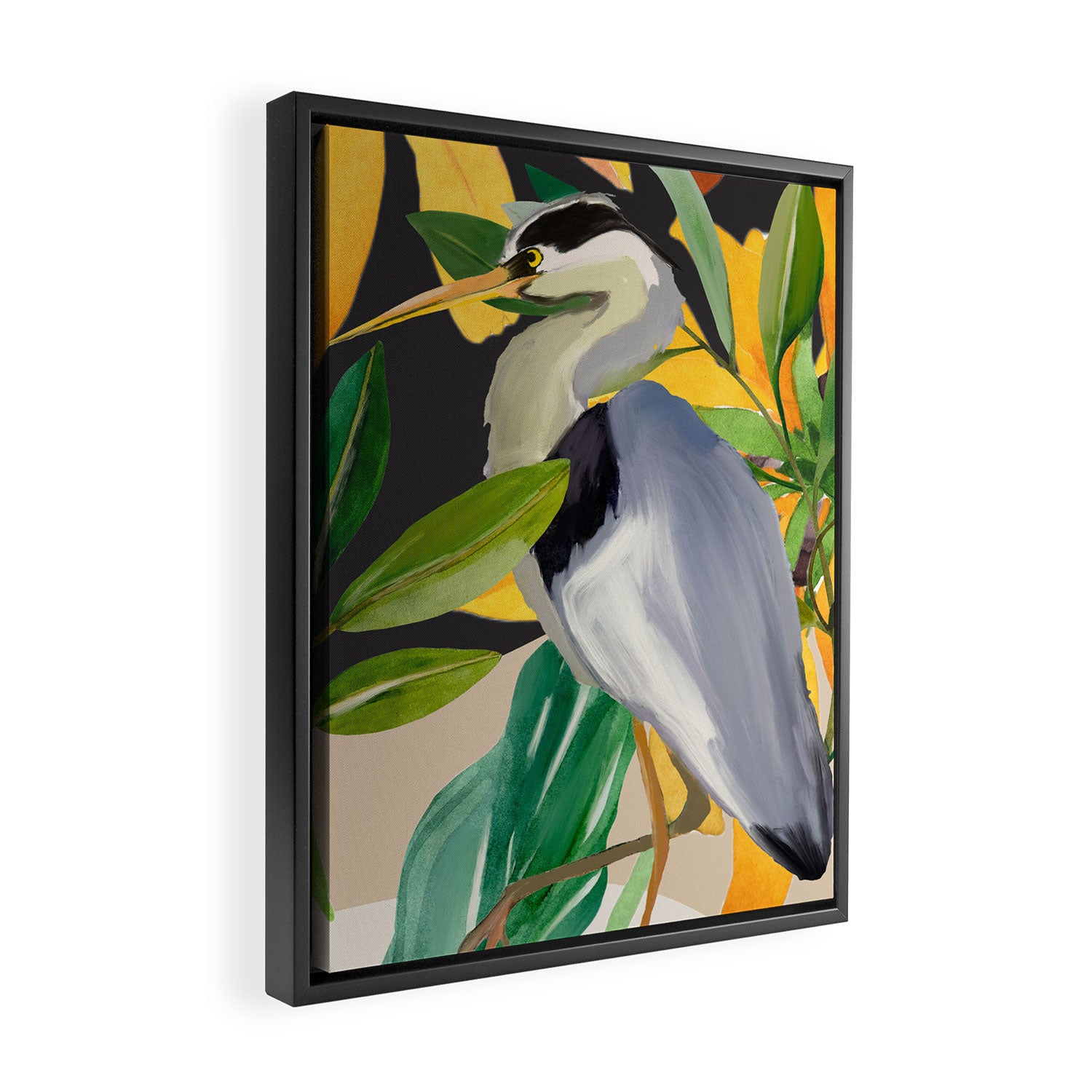 Bird 6 Framed Canvas Print Gallery Image 2