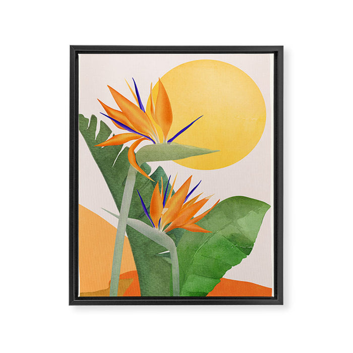 Bird of Paradise 3 Framed Canvas Print Gallery Image 1