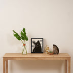Black Cat 3 Framed Canvas Print Gallery Image 4