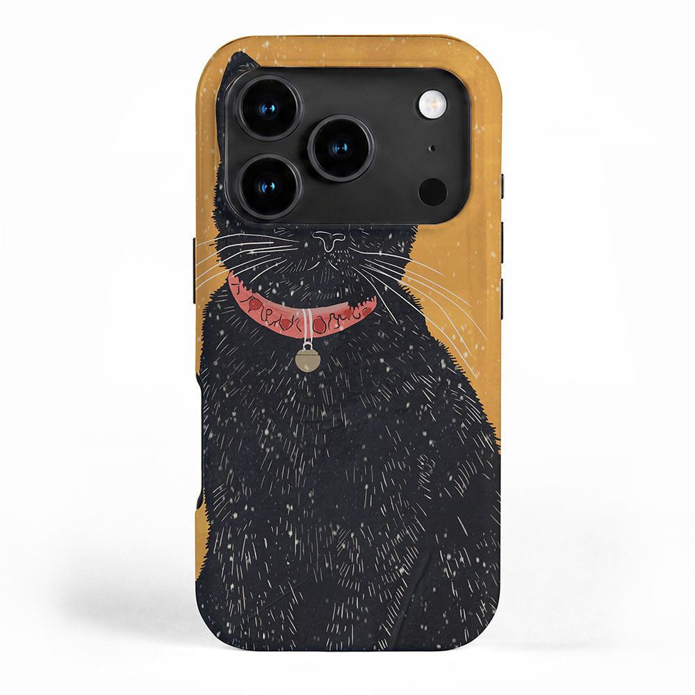 Black Cat 7 iPhone Case Gallery Image 1