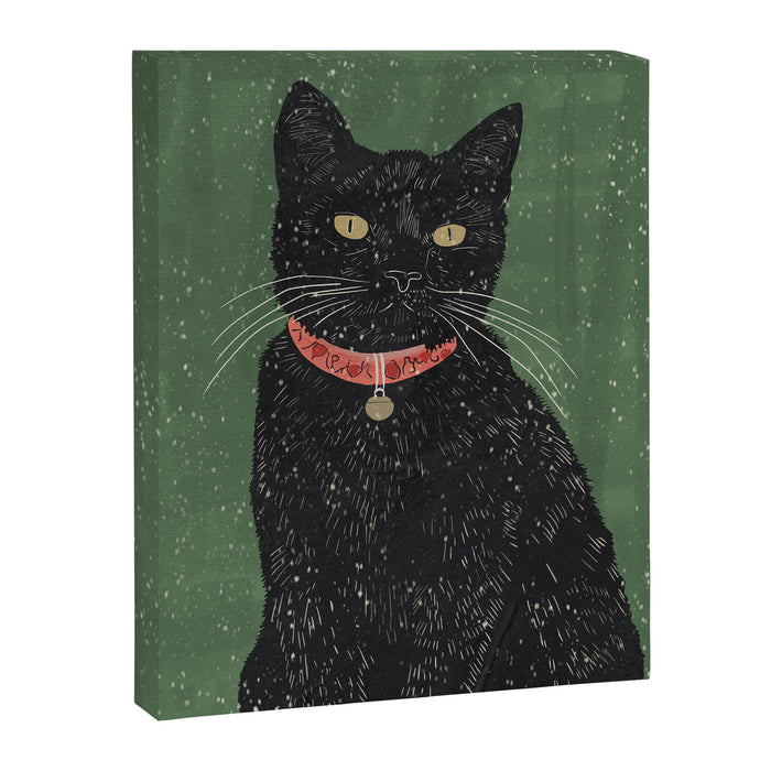Black Cat 8 Canvas Print Gallery Image 1