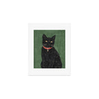 Black Cat 8 Art Print Gallery Image 1