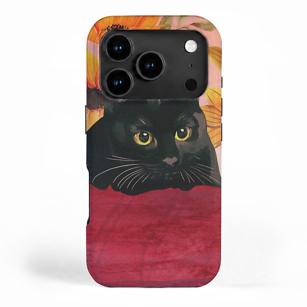 Black Cat iPhone Case Gallery Image 1