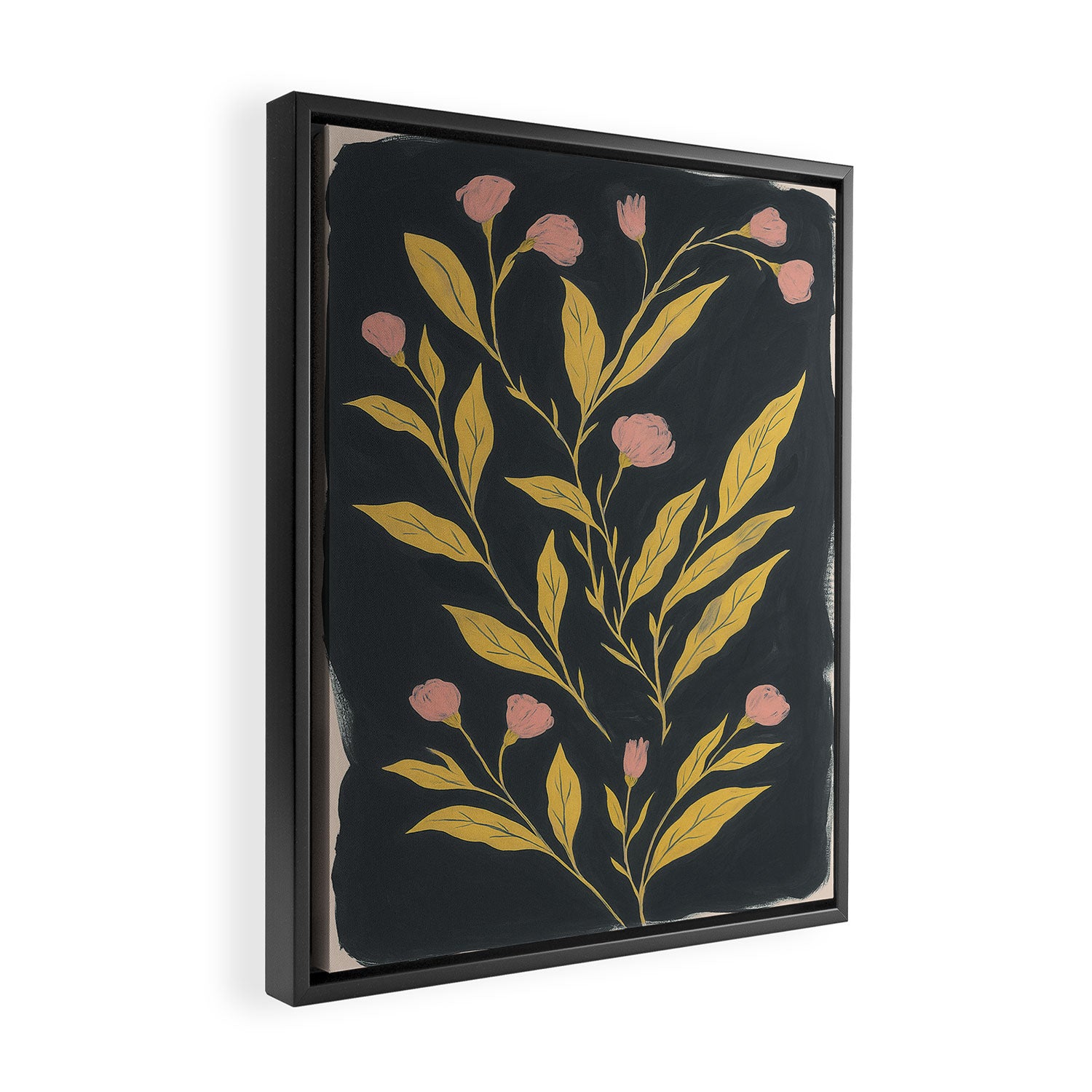 Blooming Branch Framed Canvas Print Gallery Image 2