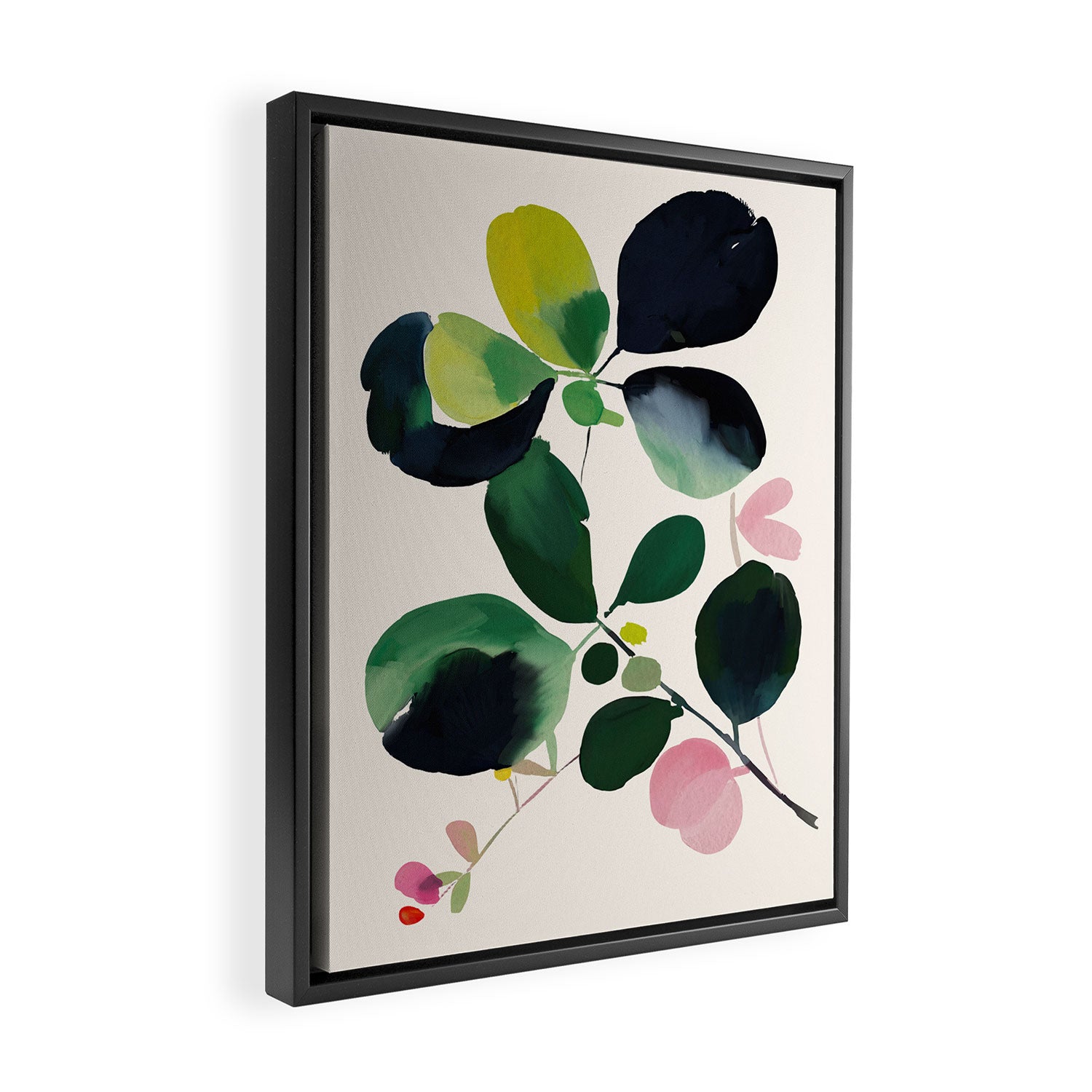 Botanic Form II Framed Canvas Print Gallery Image 2