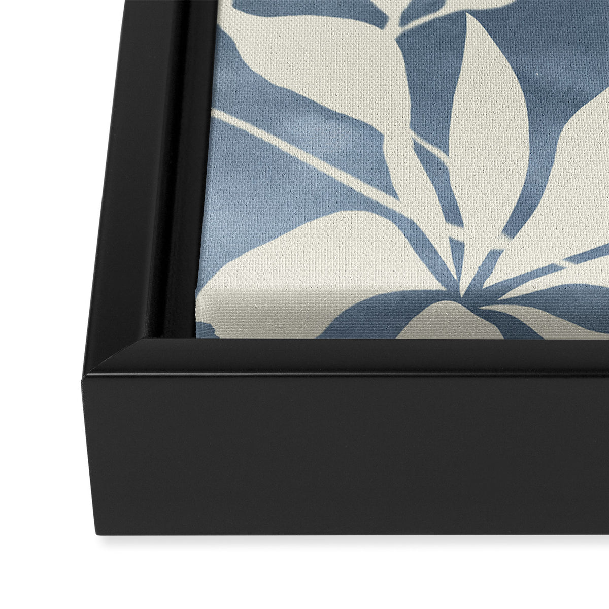 Botanical Abstract Art 12 Framed Canvas Print Gallery Image 3