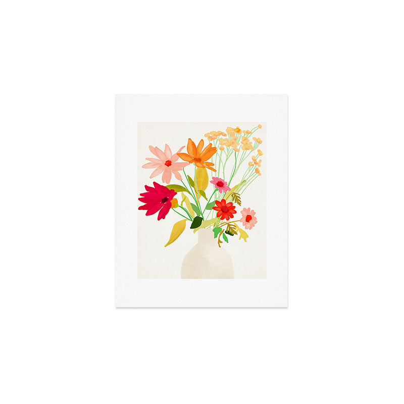 Bouquet of Flowers 3 Art Print Gallery Image 1
