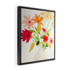 Bouquet of Flowers 3 Framed Canvas Print Gallery Image 2