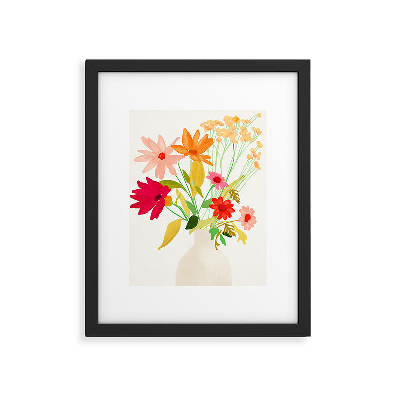 Bouquet of Flowers 3 Framed Art Print Gallery Image 4