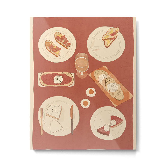 Breakfast 2 Metal Print Gallery Image 1