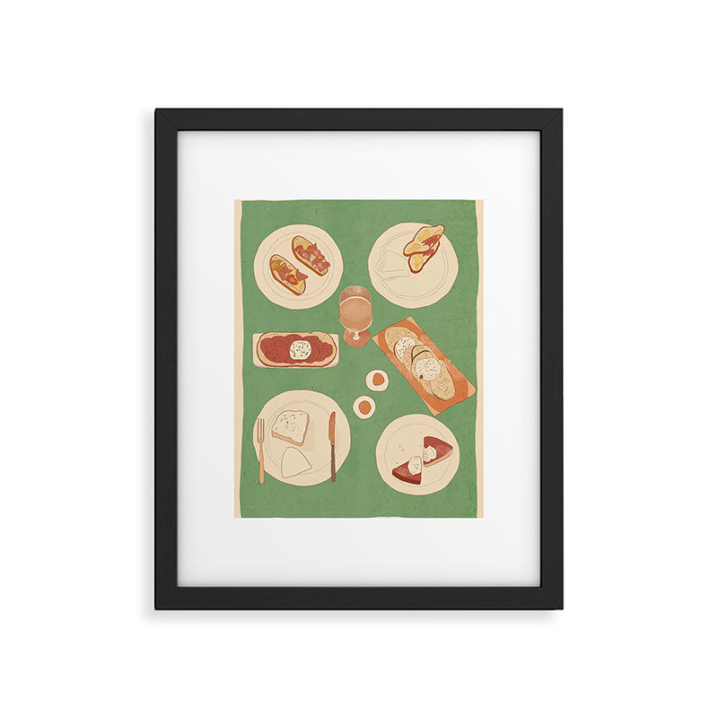 Breakfast 4 Framed Art Print Gallery Image 5