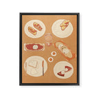 Breakfast Framed Canvas Print Gallery Image 6