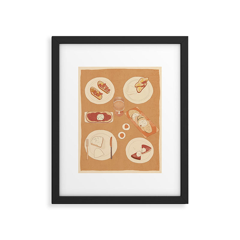 Breakfast Framed Art Print Gallery Image 5