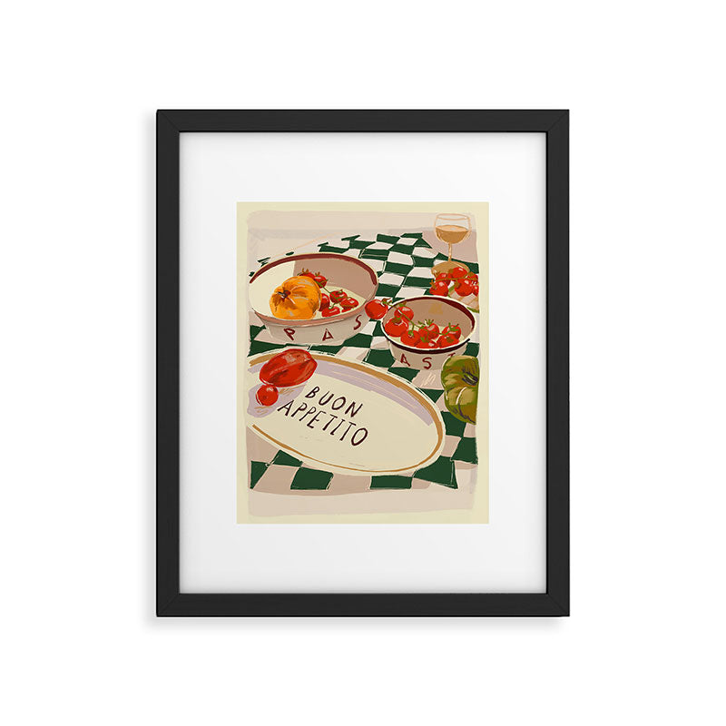 Buon Appetito Framed Art Print Gallery Image 5