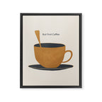 But First Coffee 2 Framed Canvas Print Gallery Image 6