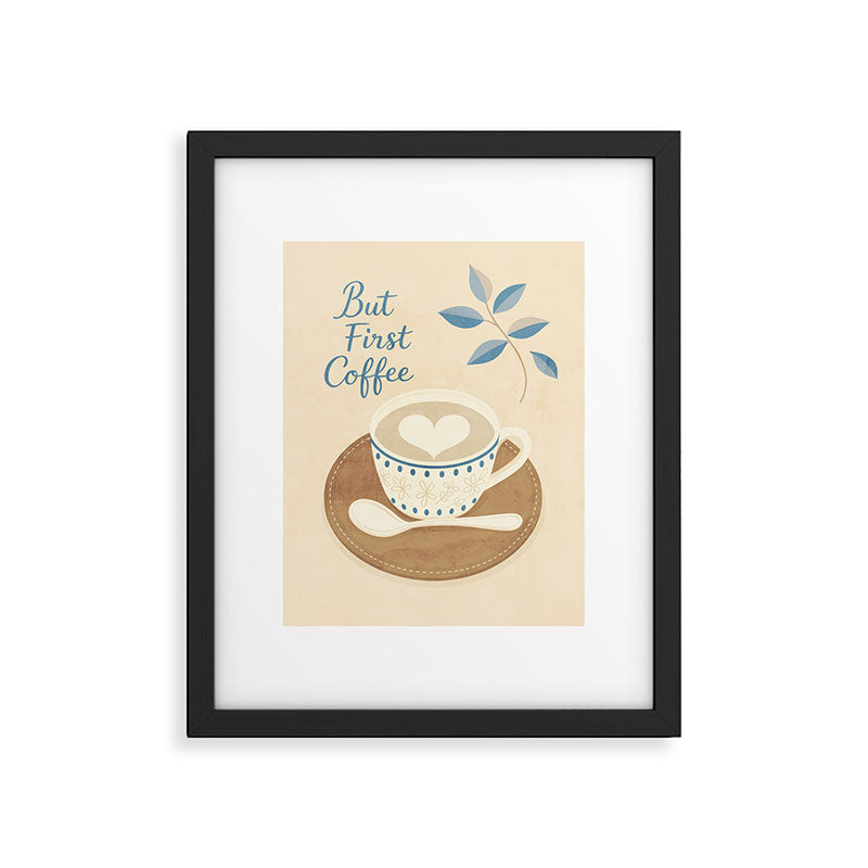 But First Coffee III Framed Art Print Gallery Image 5