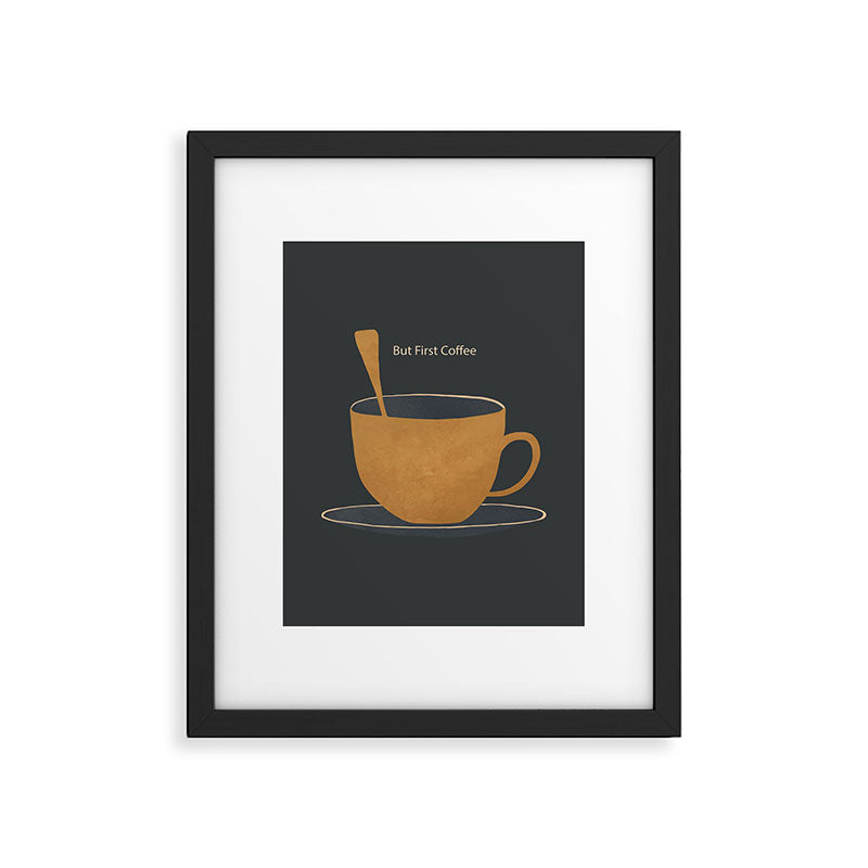 But First Coffee Framed Art Print Gallery Image 5