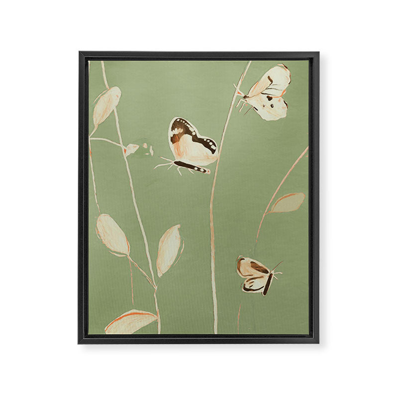 Butterflies 2 Framed Canvas Print Gallery Image 6