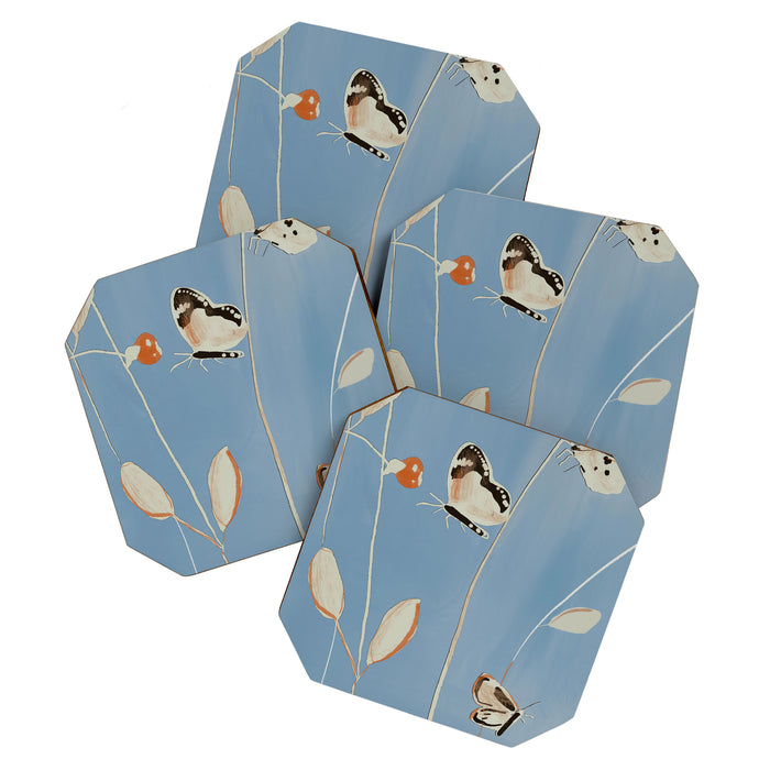 Butterflies 5 Coaster Gallery Image 1