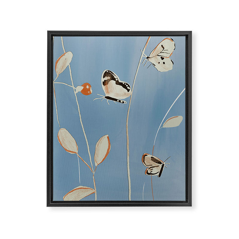 Butterflies 5 Framed Canvas Print Gallery Image 6