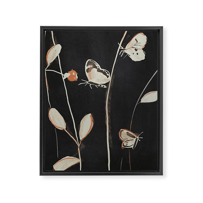 Butterflies Framed Canvas Print Gallery Image 6
