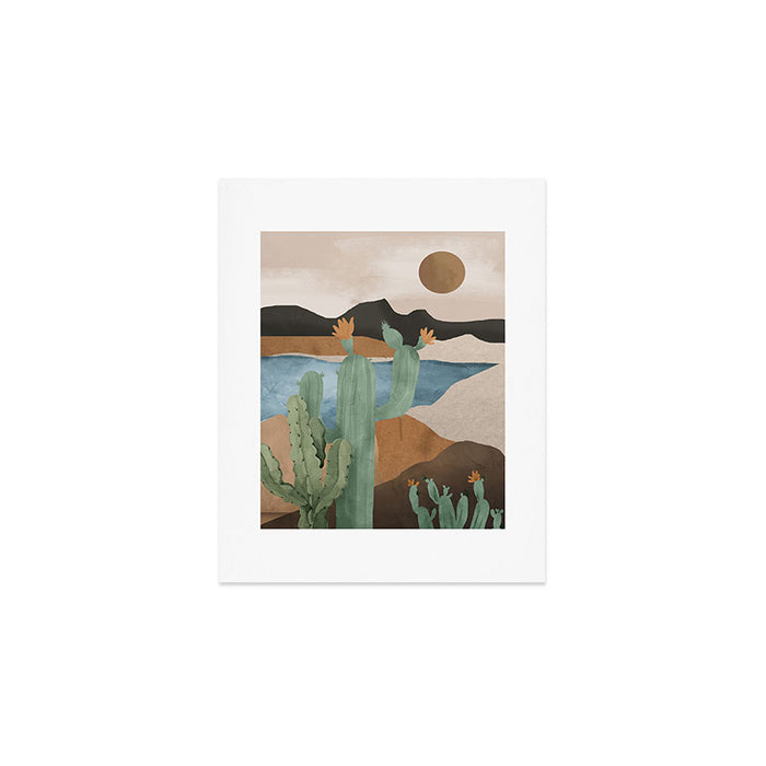 Cactus Landscape 2 Art Print Gallery Image 1