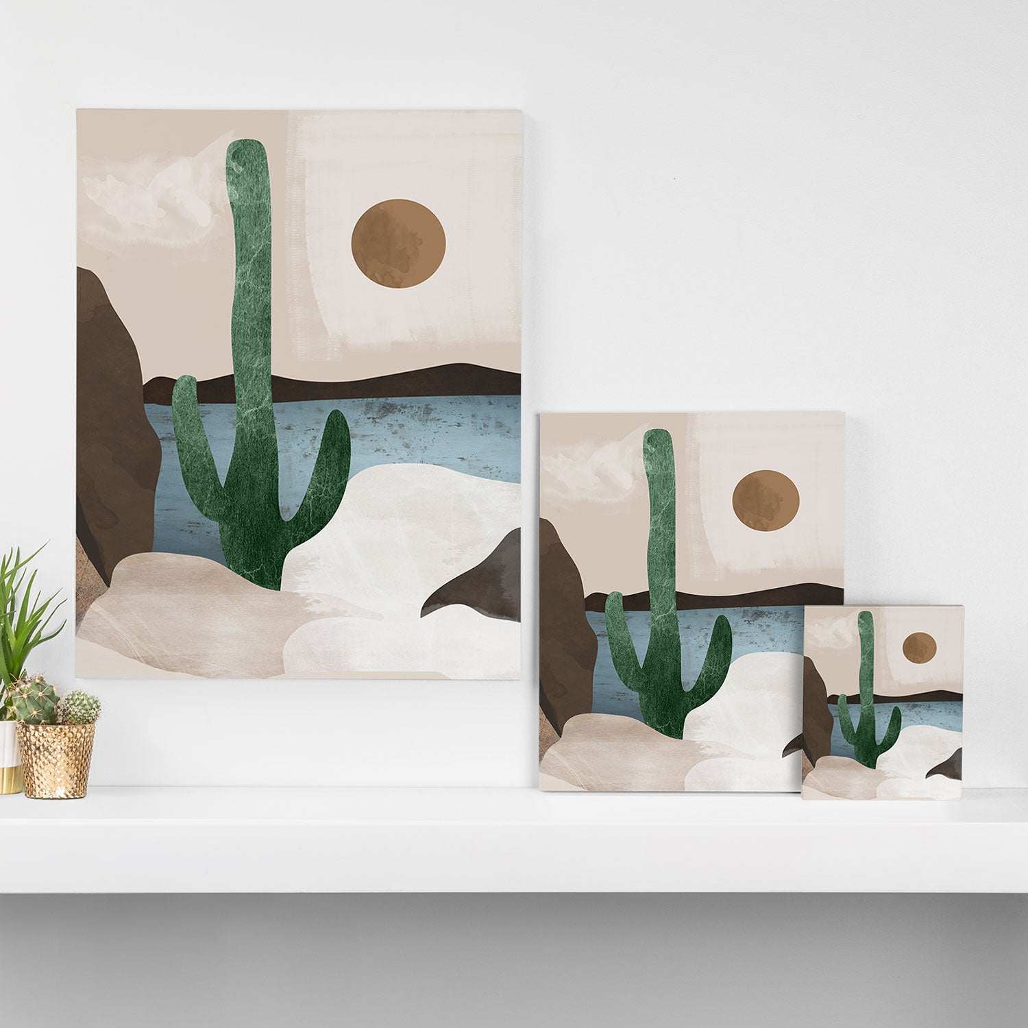 Cactus Canvas Print Gallery Image 3