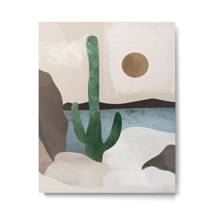 Cactus Metal Print Gallery Image 1