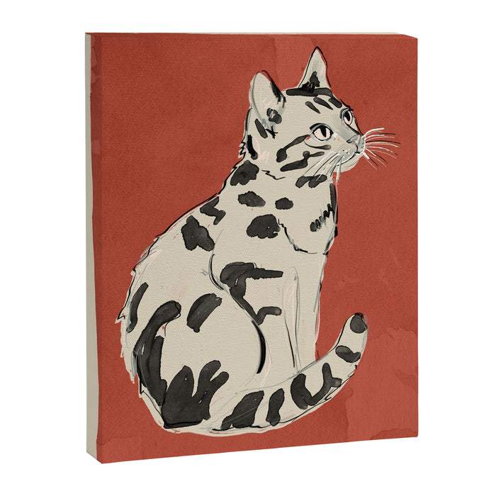 Cat 16 Canvas Print Gallery Image 1