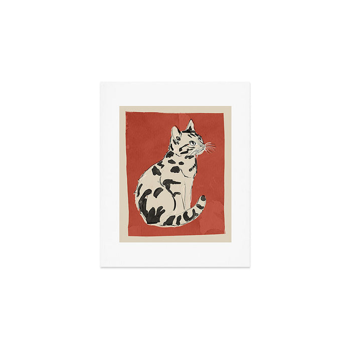Cat 16 Art Print Gallery Image 1