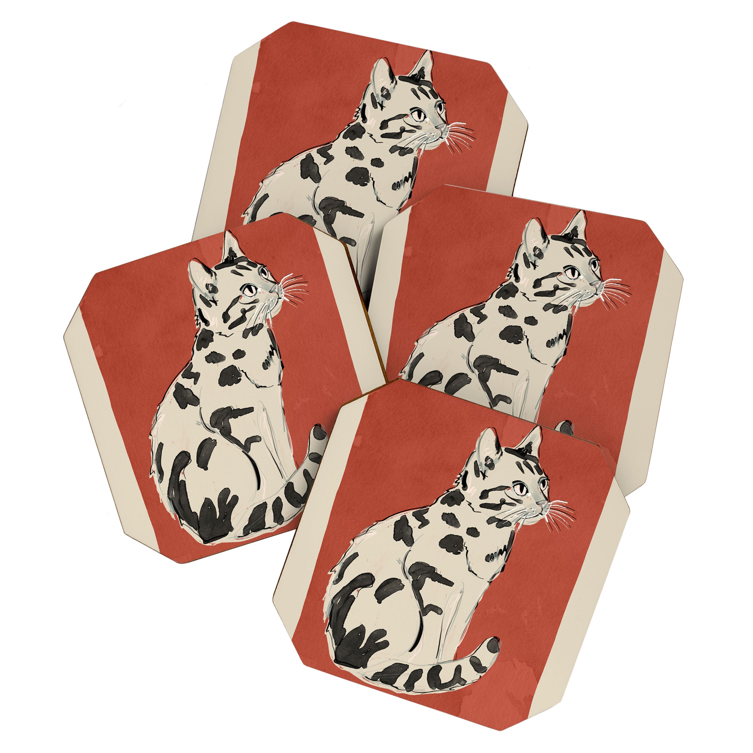 Cat 16 Coaster Gallery Image 1