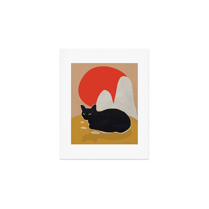 Cat Art Print Gallery Image 1