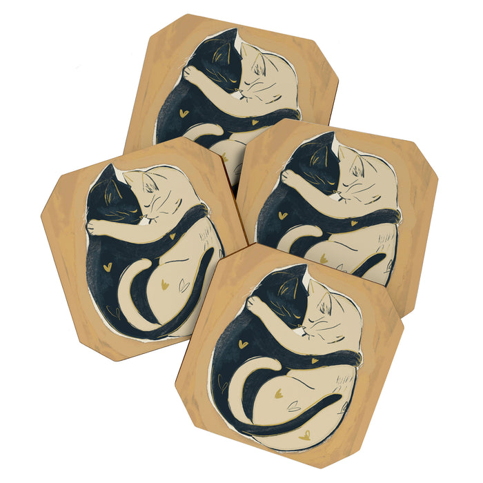 Cats In Love 2 Coaster Gallery Image 1
