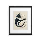 Cats In Love 3 Framed Art Print Gallery Image 5