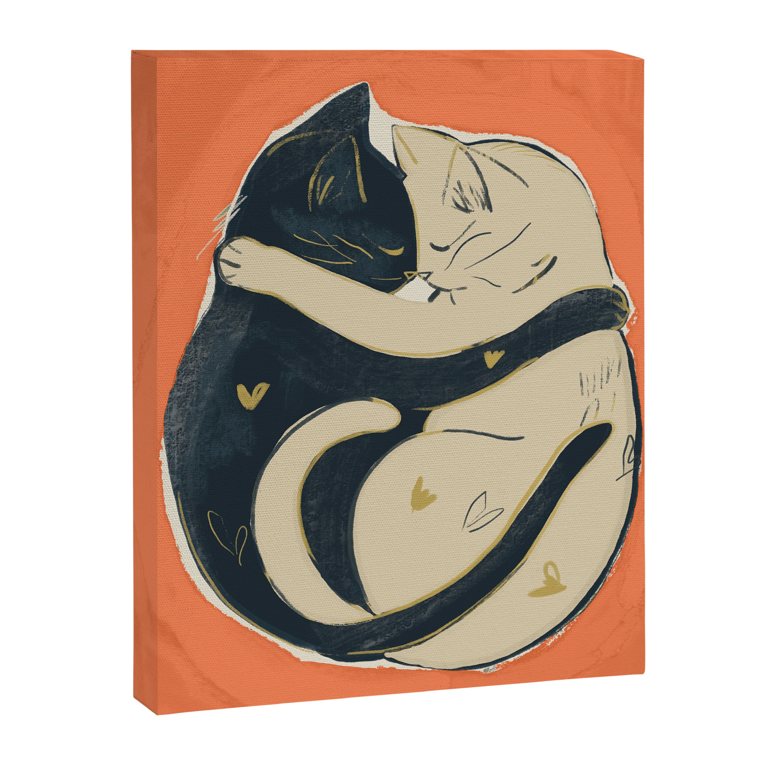 Cats In Love 5 Canvas Print Gallery Image 6