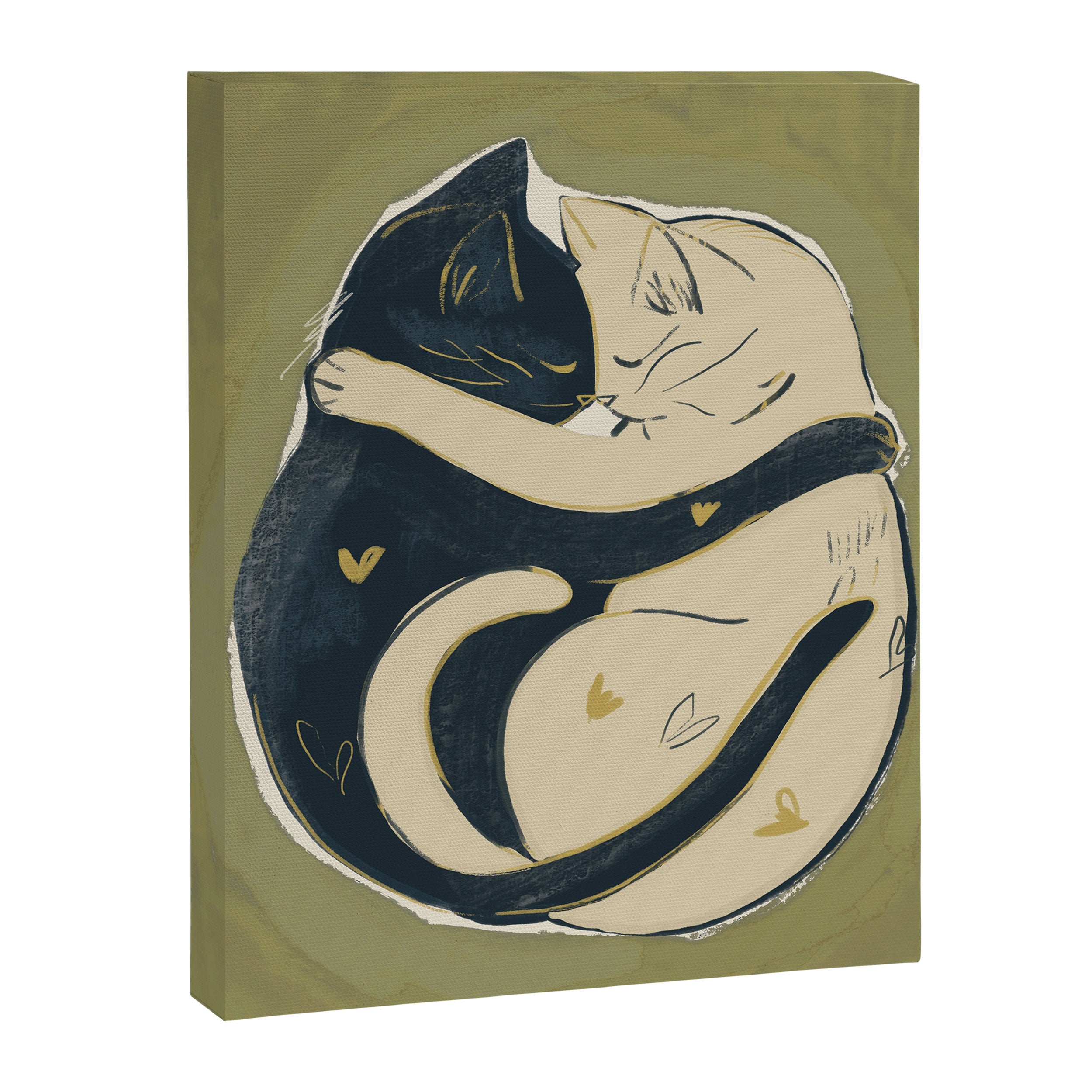 Cats In Love Canvas Print Gallery Image 6