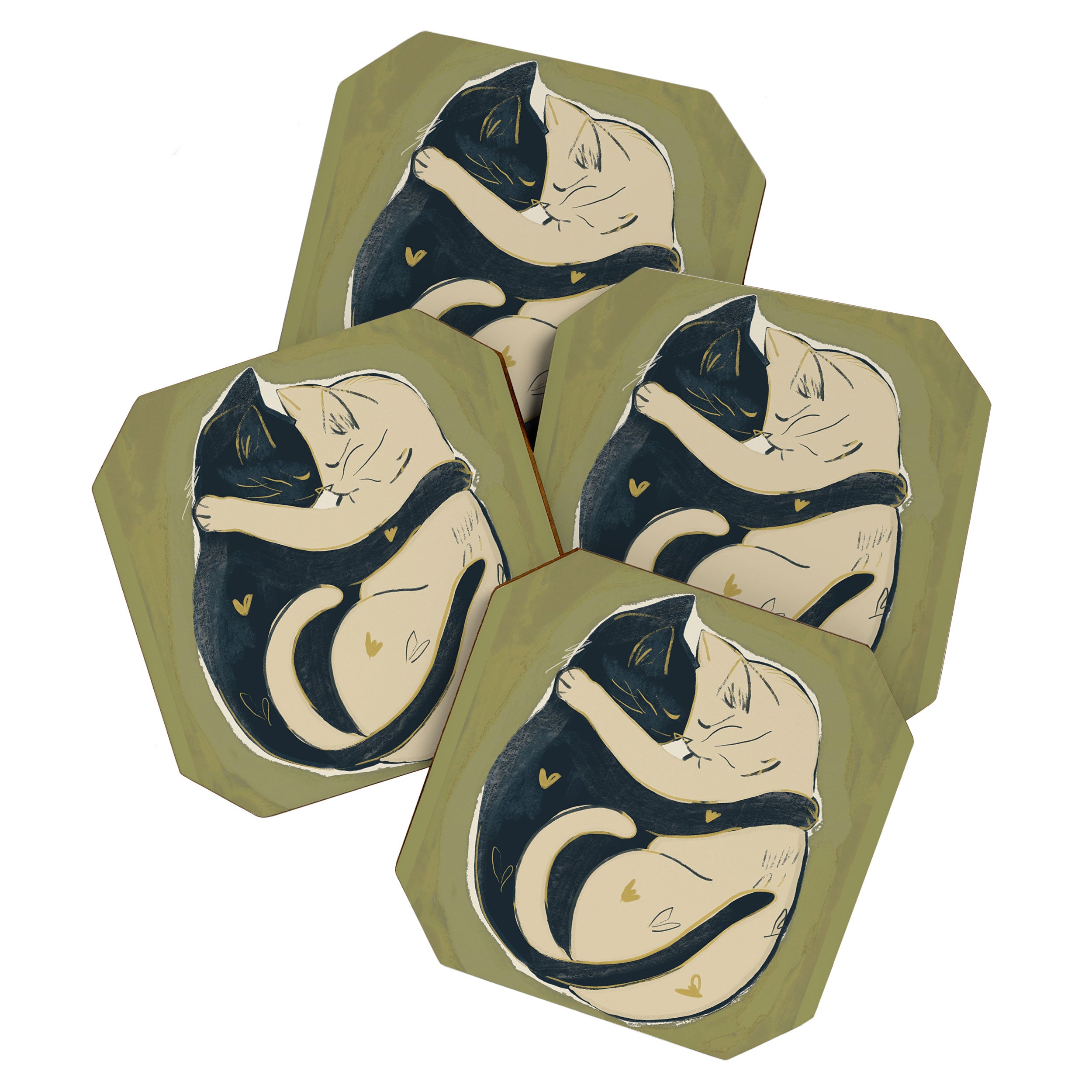 Cats In Love Coaster Gallery Image 1