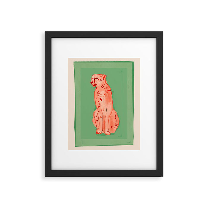 Cheetah 10 Framed Art Print Gallery Image 1